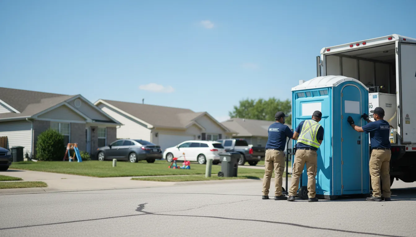 Standard Porta Potty Rentals in Cedar Rapids, IA near me